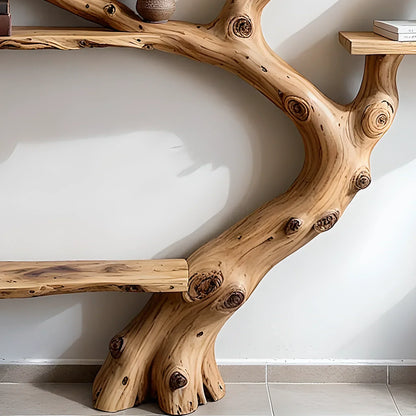 Tree Bookshelf – Unique Wooden Branch Design for Home Decor