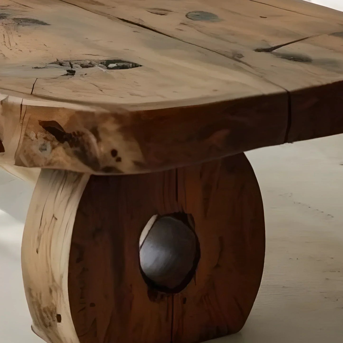 New generation solid wood coffee table