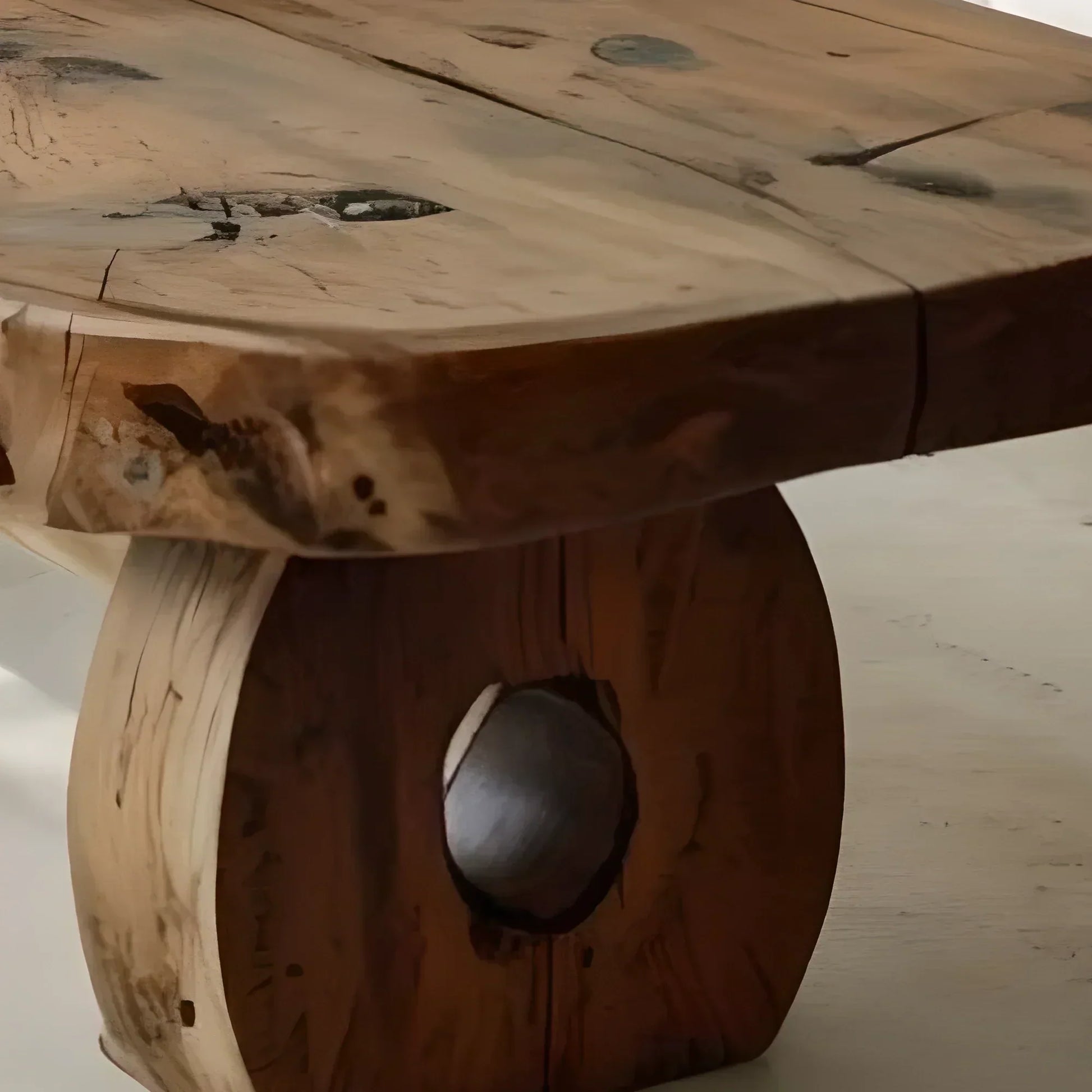 New generation solid wood coffee table