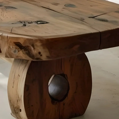 New generation solid wood coffee table