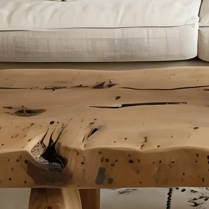 Solid wood sofa table